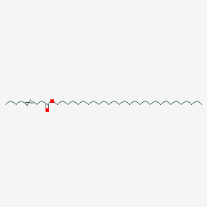 molecular formula C38H74O2 B14294273 Nonacosyl non-4-enoate CAS No. 114416-35-2