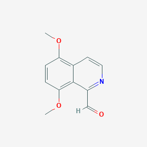 5,8-Dimethoxyisoquinoline-1-carbaldehyde