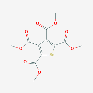 Selenophenetetracarboxylic acid, tetramethyl ester