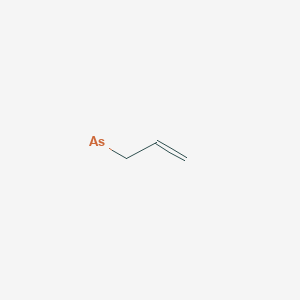 molecular formula C3H5As B14294318 Allylarsane 