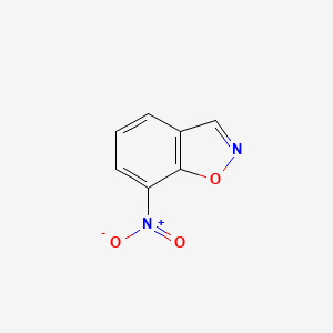 molecular formula C7H4N2O3 B1429432 7-Nitrobenzo[d]isoxazole CAS No. 1360943-34-5