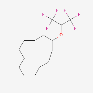 Cyclododecane, [2,2,2-trifluoro-1-(trifluoromethyl)ethoxy]-