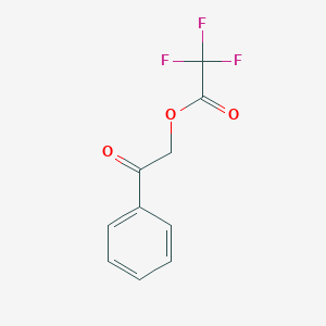 Acetic acid, trifluoro-, 2-oxo-2-phenylethyl ester