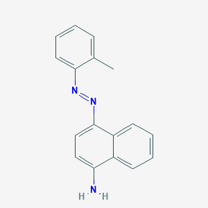 4-[(E)-(2-Methylphenyl)diazenyl]naphthalen-1-amine