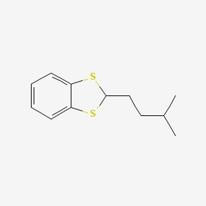 2-(3-Methylbutyl)-2H-1,3-benzodithiole