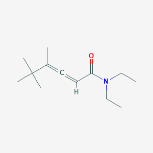 N,N-Diethyl-4,5,5-trimethylhexa-2,3-dienamide