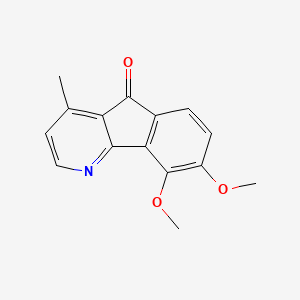 8,9-Dimethoxy-4-methyl-5H-indeno[1,2-B]pyridin-5-one