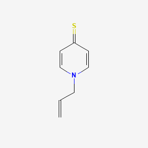 4(1H)-Pyridinethione, 1-(2-propenyl)-