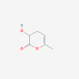 3-Hydroxy-6-methyl-3,4-dihydro-2H-pyran-2-one