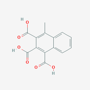 4-Methylnaphthalene-1,2,3-tricarboxylic acid