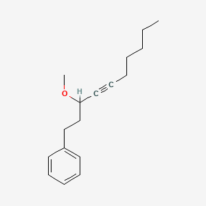 (3-Methoxydec-4-yn-1-yl)benzene