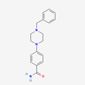 4-(4-Benzylpiperazin-1-yl)benzamide