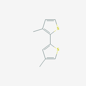 molecular formula C10H10S2 B14294810 3,4'-Dimethyl-2,2'-bithiophene CAS No. 113386-74-6