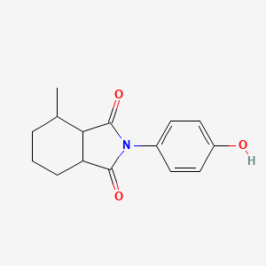 2-(4-Hydroxyphenyl)-4-methylhexahydro-1H-isoindole-1,3(2H)-dione