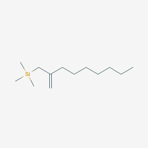 Trimethyl(2-methylidenenonyl)silane