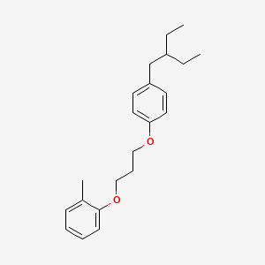 Benzene, 1-(3-(4-(2-ethylbutyl)phenoxy)propoxy)-2-methyl-