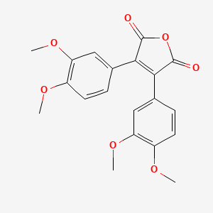 3,4-Bis(3,4-dimethoxyphenyl)furan-2,5-dione