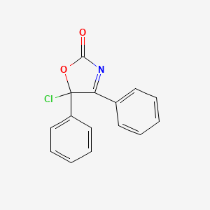 5-Chloro-4,5-diphenyl-1,3-oxazol-2(5H)-one