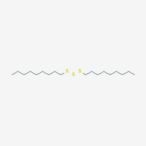 molecular formula C18H38S3 B14294993 Dinonyltrisulfane CAS No. 116214-16-5