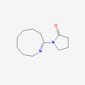 1-[(1E)-3,4,5,6,7,8-Hexahydro-2H-azonin-9-yl]pyrrolidin-2-one