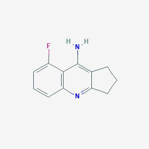 8-Fluoro-2,3-dihydro-1H-cyclopenta[b]quinolin-9-amine