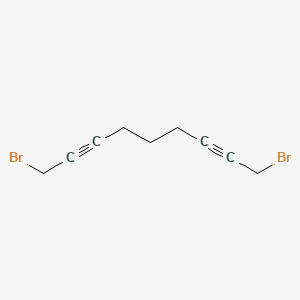 molecular formula C9H10Br2 B14295021 2,7-Nonadiyne, 1,9-dibromo- CAS No. 115227-67-3