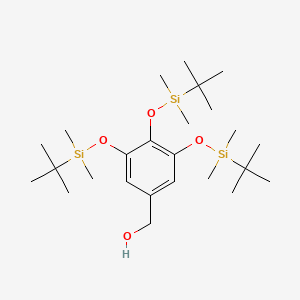 Benzenemethanol, 3,4,5-tris[[(1,1-dimethylethyl)dimethylsilyl]oxy]-