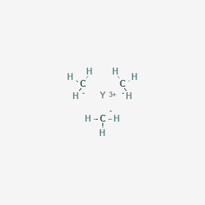 molecular formula C3H9Y B14295064 Yttrium, trimethyl- CAS No. 120181-93-3