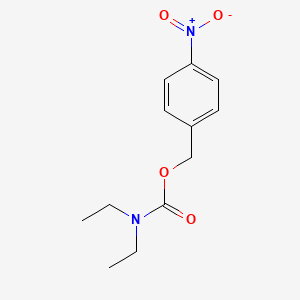 (4-Nitrophenyl)methyl diethylcarbamate