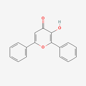 3-Hydroxy-2,6-diphenyl-4H-pyran-4-one