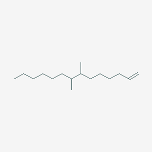 7,8-Dimethyltetradec-1-ene