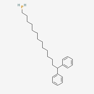 (14,14-Diphenyltetradecyl)phosphane