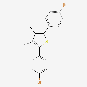 2,5-Bis(4-bromophenyl)-3,4-dimethylthiophene