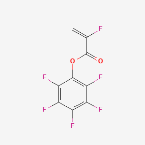 Pentafluorophenyl 2-fluoroprop-2-enoate