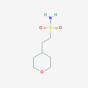 2-(tetrahydro-2H-pyran-4-yl)ethanesulfonamide