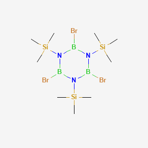 2,4,6-Tribromo-1,3,5-tris(trimethylsilyl)-1,3,5,2,4,6-triazatriborinane