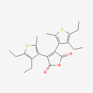 3,4-Bis(4,5-diethyl-2-methylthiophen-3-yl)furan-2,5-dione