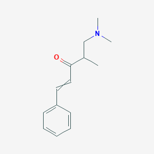 1-Penten-3-one, 5-(dimethylamino)-4-methyl-1-phenyl-, (E)-