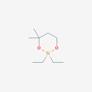 2,2-Diethyl-4,4-dimethyl-1,3,2-dioxasilinane