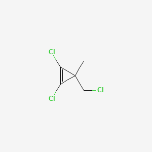 1,2-Dichloro-3-(chloromethyl)-3-methylcyclopropene