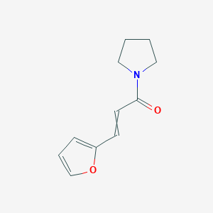 Pyrrolidine, 1-[(2E)-3-(2-furanyl)-1-oxo-2-propenyl]-