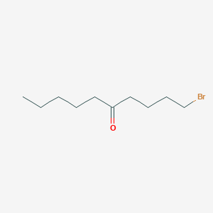 molecular formula C10H19BrO B14295447 1-Bromodecan-5-one CAS No. 112547-27-0