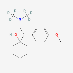 molecular formula C17H27NO2 B1429546 Venlafaxine-d6 CAS No. 1062606-12-5