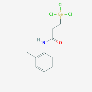 N-(2,4-Dimethylphenyl)-3-(trichlorogermyl)propanamide