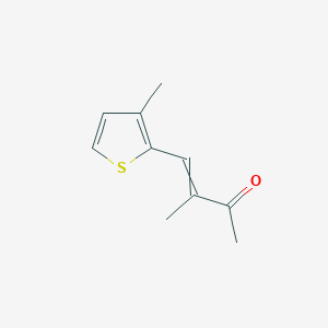 3-Methyl-4-(3-methylthiophen-2-yl)but-3-en-2-one