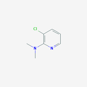 molecular formula C7H9ClN2 B1429554 3-氯-N,N-二甲基吡啶-2-胺 CAS No. 1060801-41-3