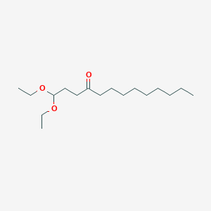 1,1-Diethoxytridecan-4-one