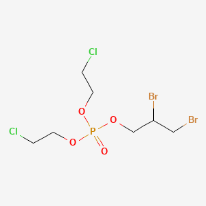 Bis(2-chloroethyl) 2,3-dibromopropyl phosphate