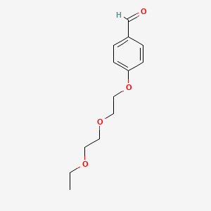 4-[2-(2-Ethoxyethoxy)ethoxy]benzaldehyde