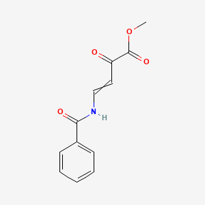 Methyl 4-benzamido-2-oxobut-3-enoate